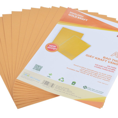 Bao Thư Vàng Grand A5 (10 Cái)